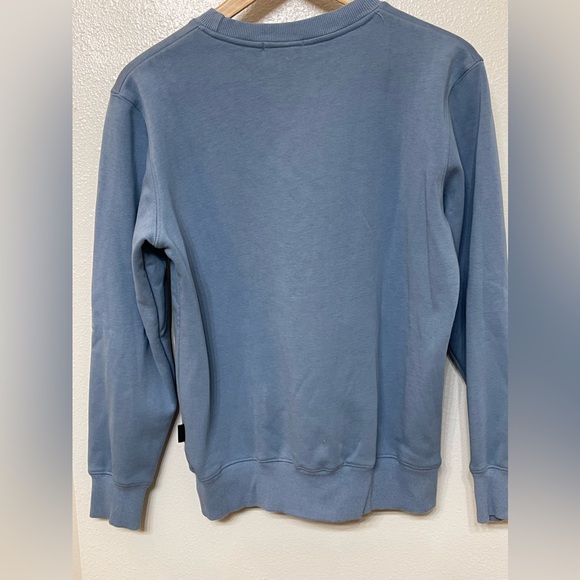Women’s Blue Patagonia Logo Sweatshirt Size Med - Picture 2 of 7